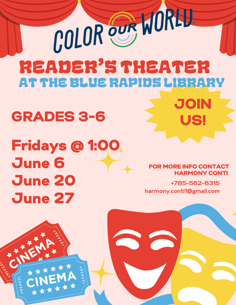 Blue Rapids Summer Reading